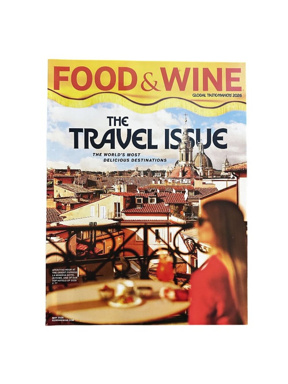 Food and Wine Magazine May 2026 The Travel Issue Recipes